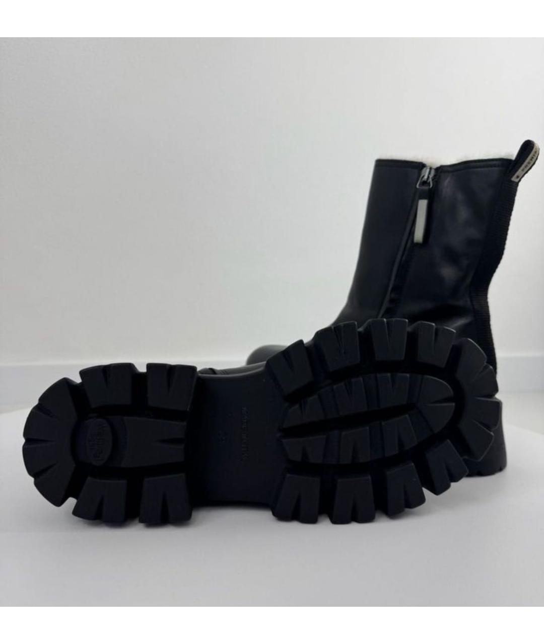PREMIATA Черные кожаные ботинки, фото 7