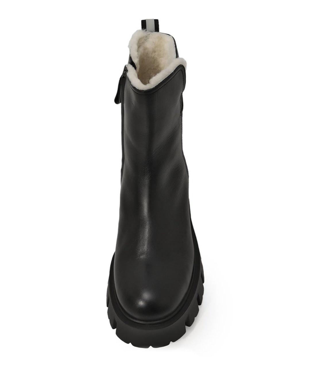 PREMIATA Черные кожаные ботинки, фото 3