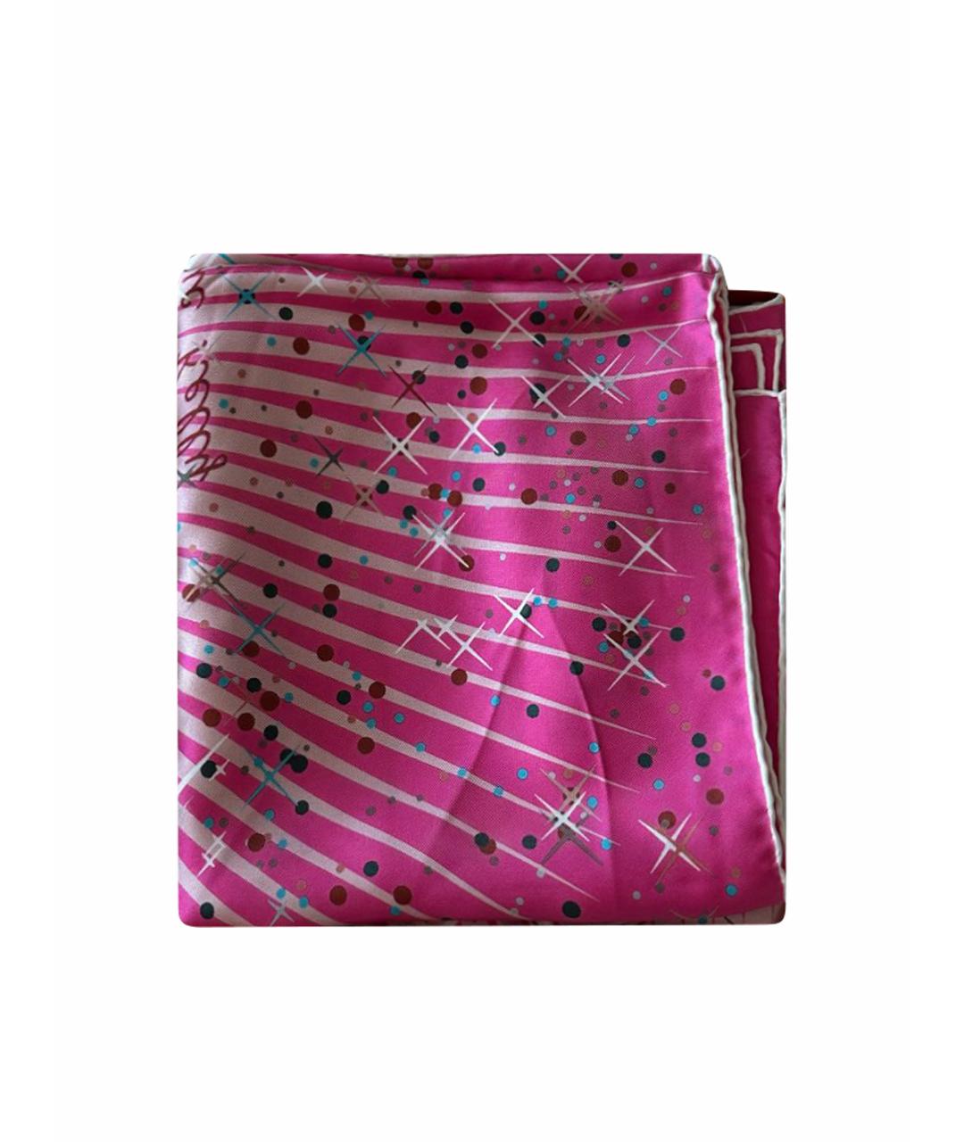 HERMES Мульти шелковый платок, фото 1