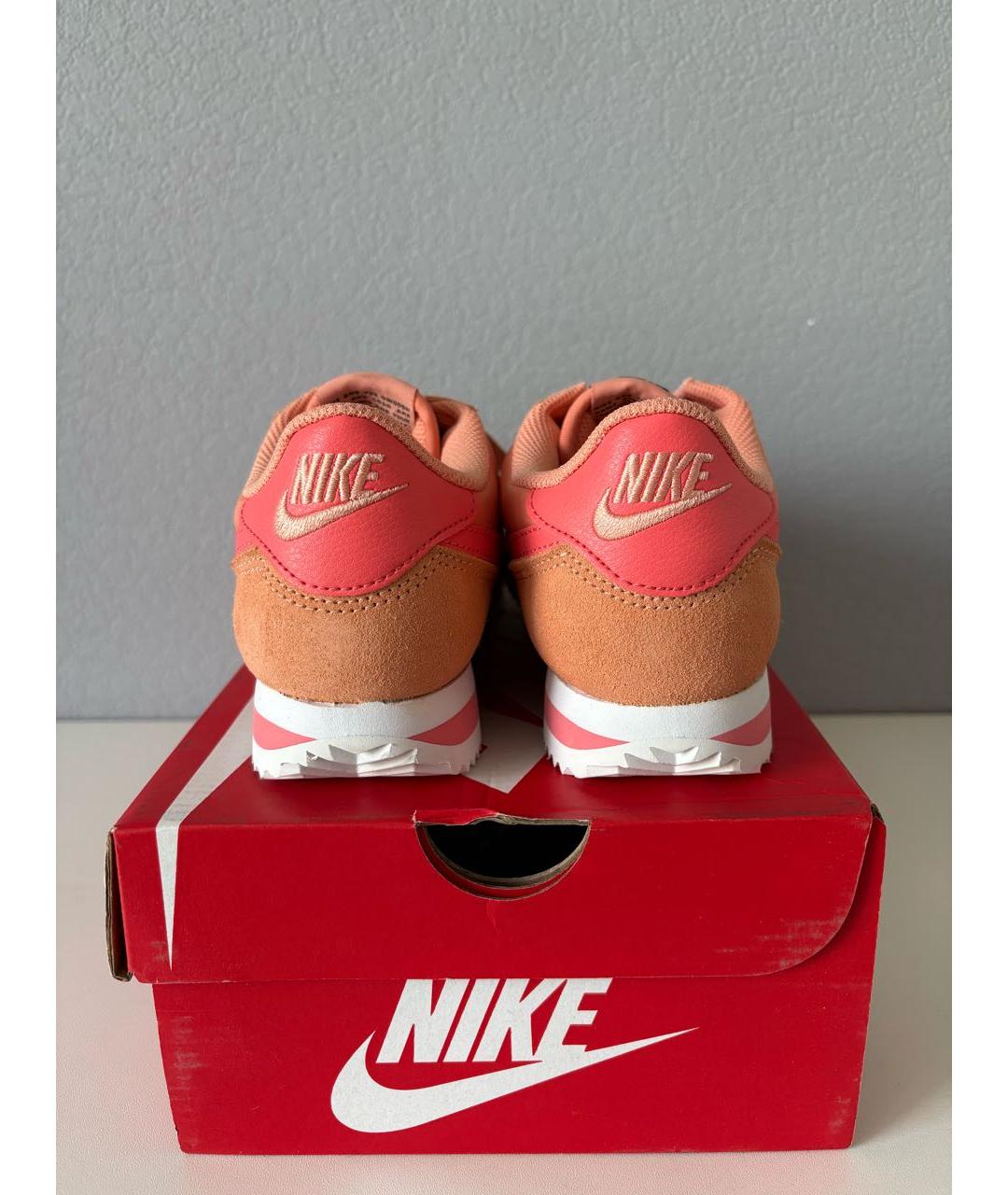 NIKE Коралловые текстильные кроссовки, фото 5