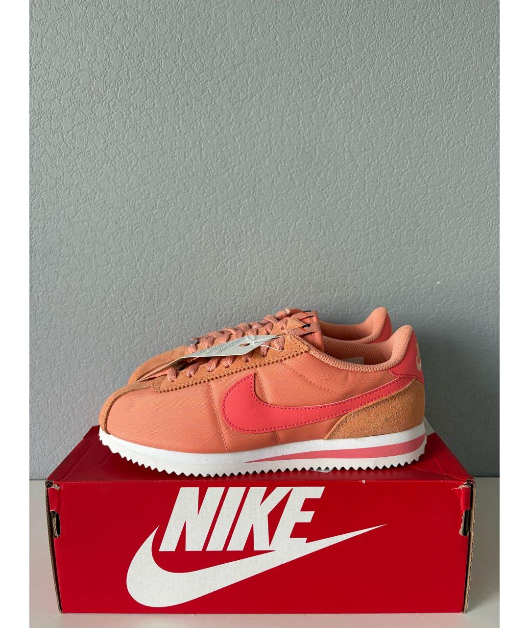 NIKE Коралловые текстильные кроссовки, фото 3