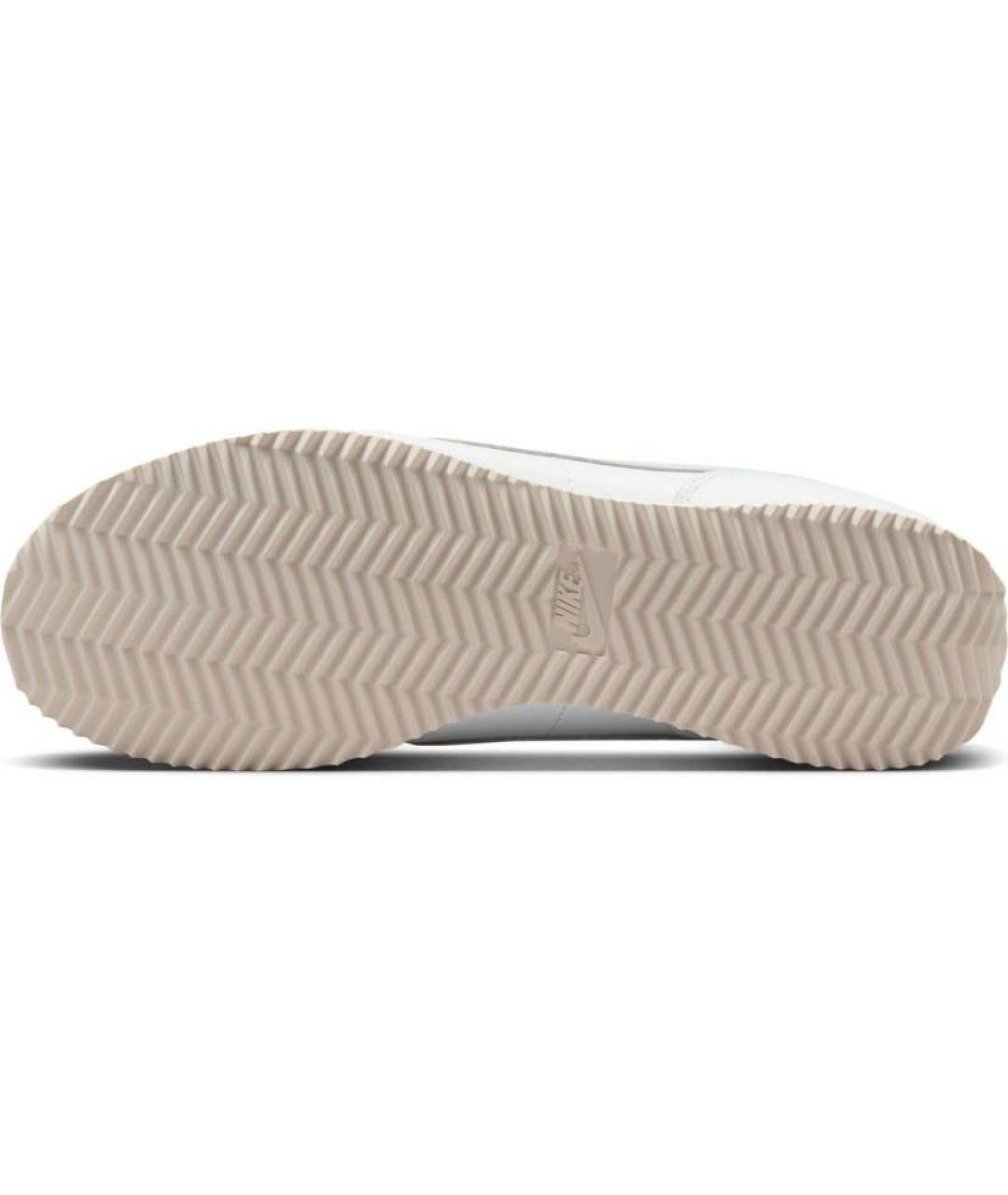 NIKE Белые кожаные кроссовки, фото 5