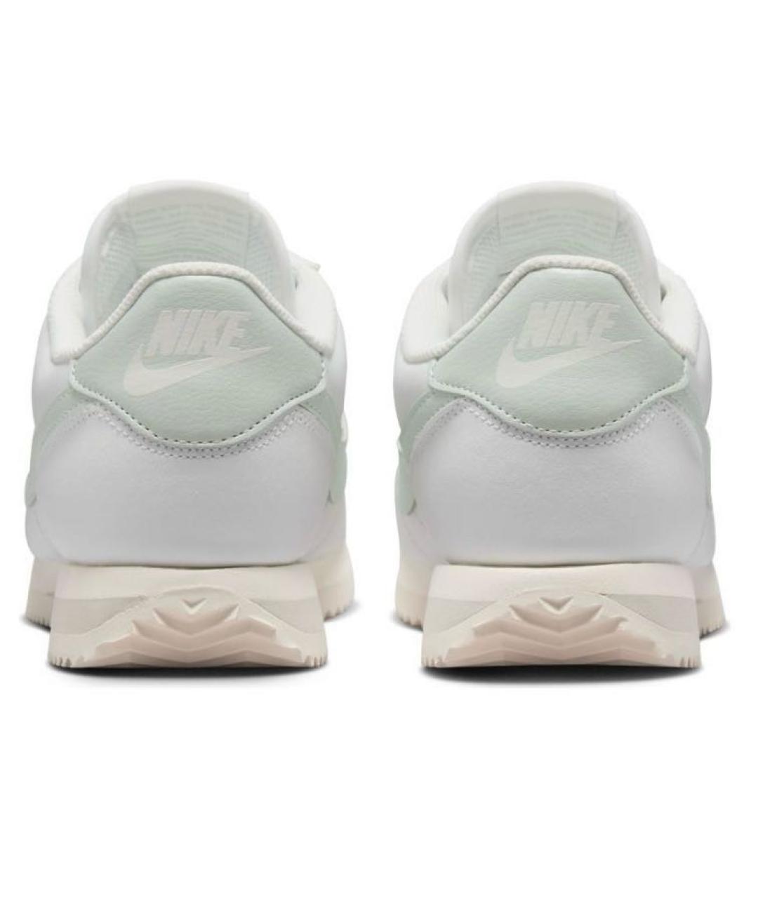 NIKE Белые кожаные кроссовки, фото 4