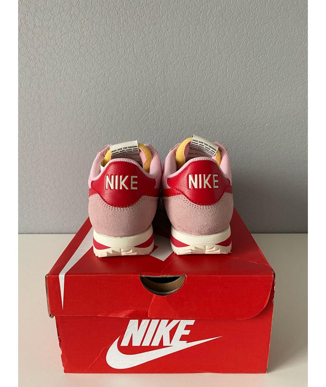 NIKE Розовые текстильные кроссовки, фото 5