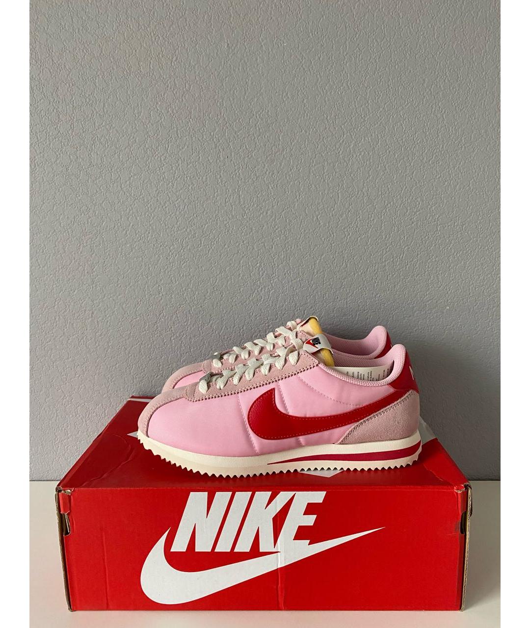 NIKE Розовые текстильные кроссовки, фото 3