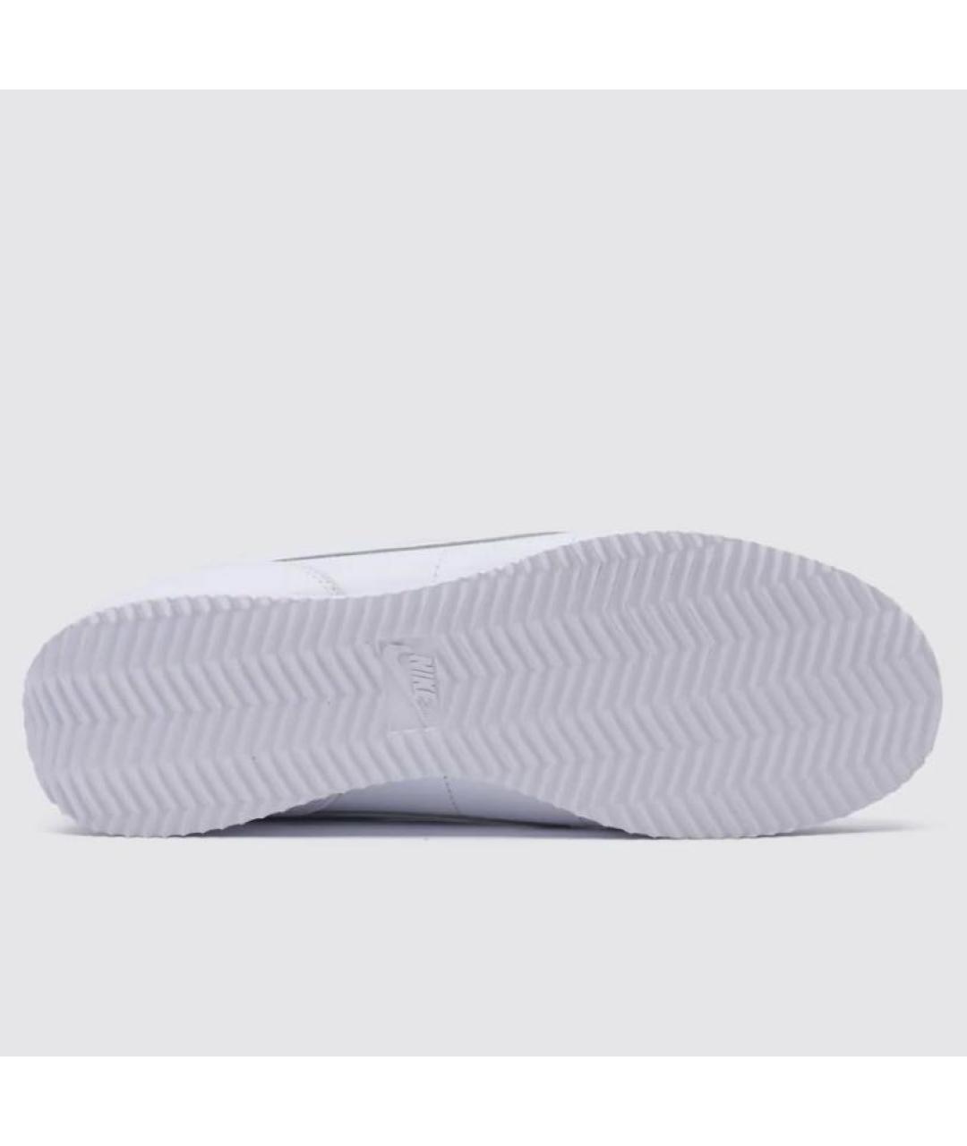 NIKE Белые кожаные кроссовки, фото 5