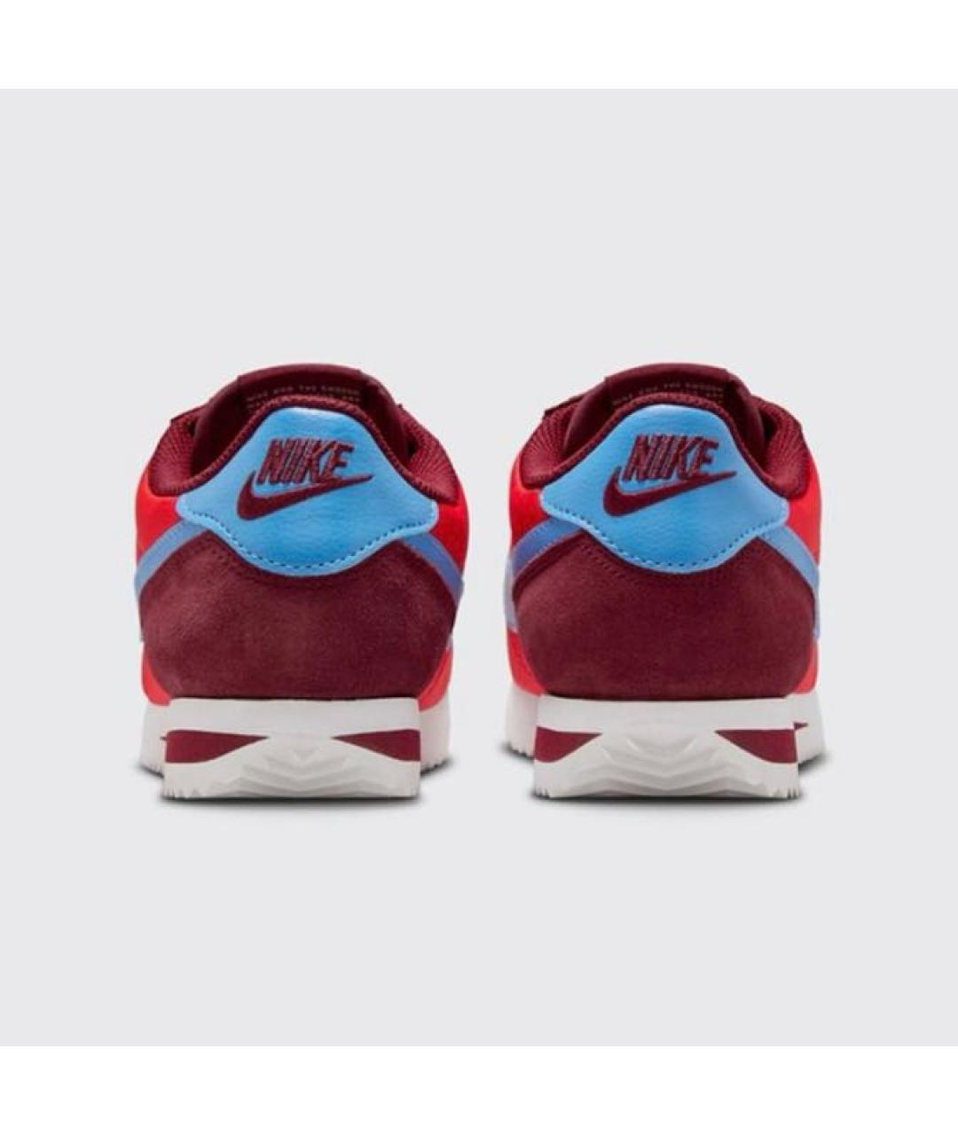 NIKE Красные текстильные кроссовки, фото 4