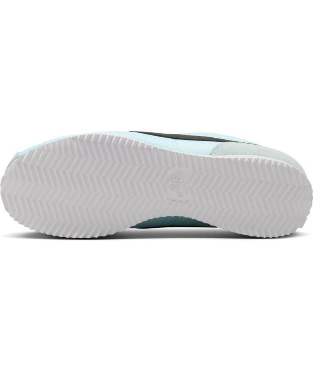 NIKE Голубые текстильные кроссовки, фото 4