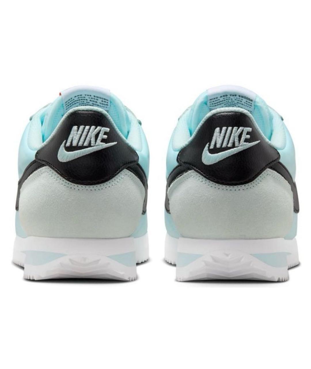 NIKE Голубые текстильные кроссовки, фото 3