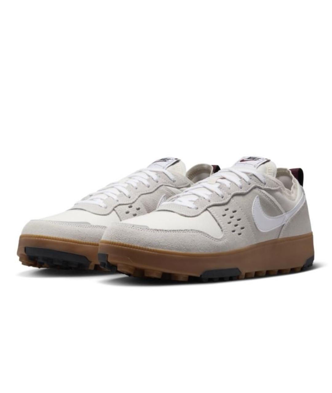 NIKE Серые текстильные кроссовки, фото 2