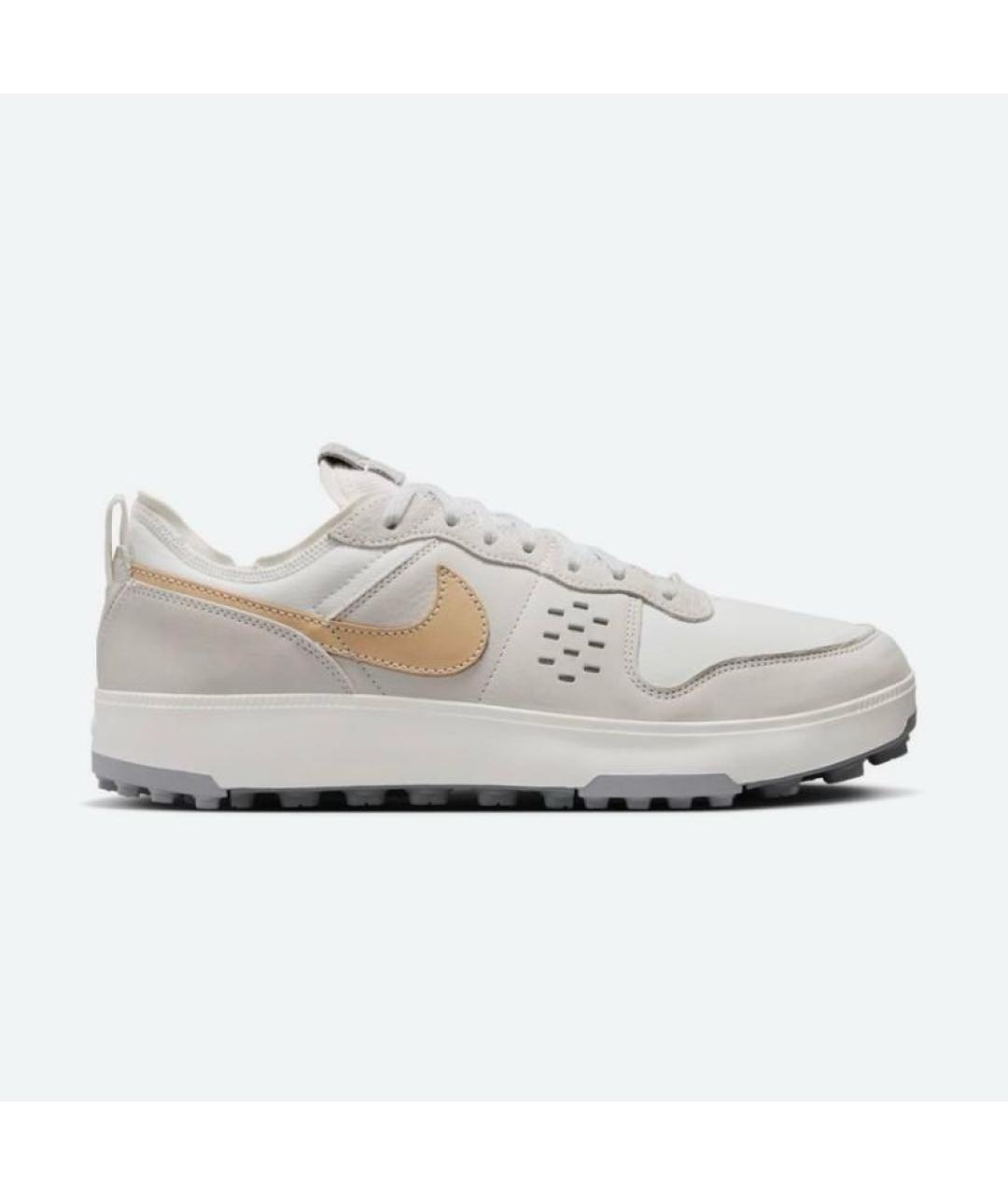 NIKE Серые кожаные кроссовки, фото 7