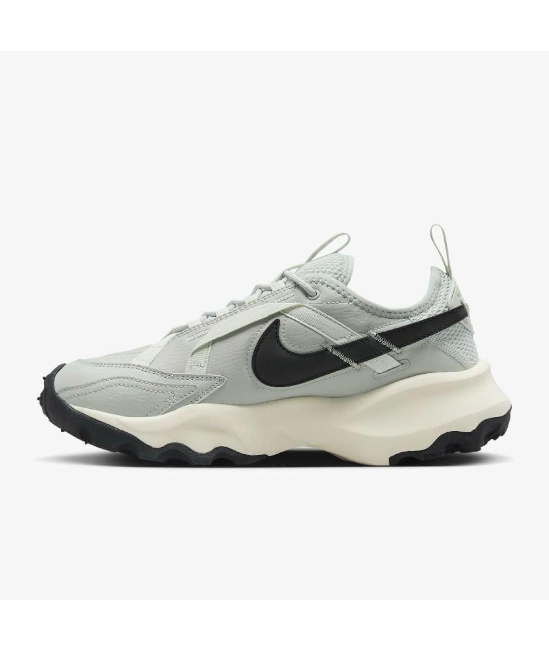 NIKE Серые текстильные кроссовки, фото 4