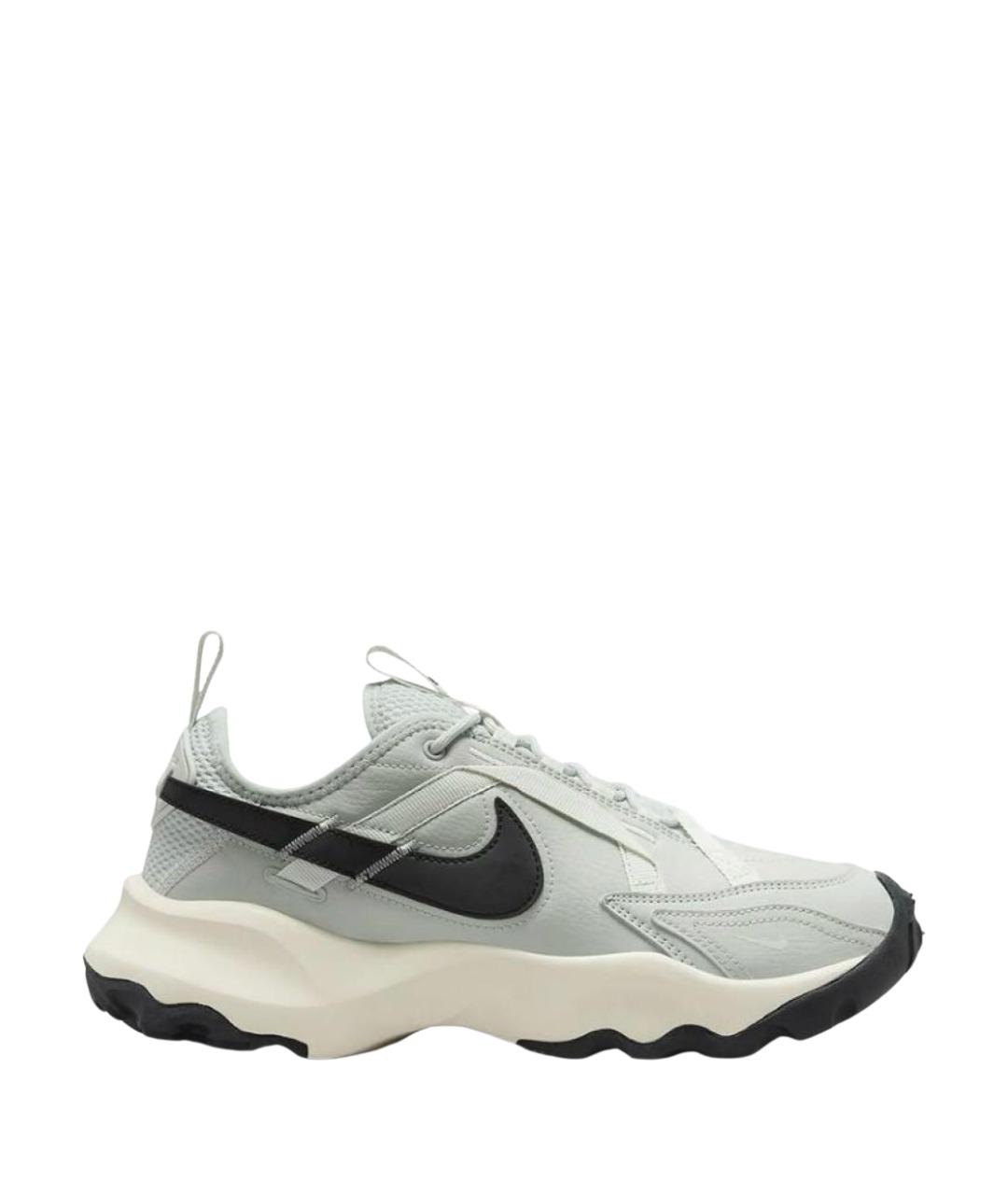 NIKE Серые текстильные кроссовки, фото 1