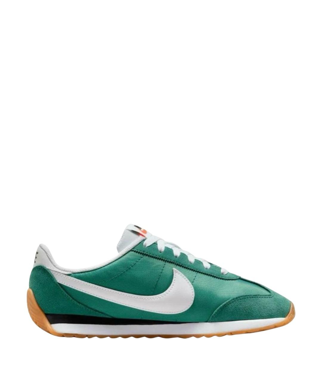 NIKE Зеленые текстильные кроссовки, фото 1