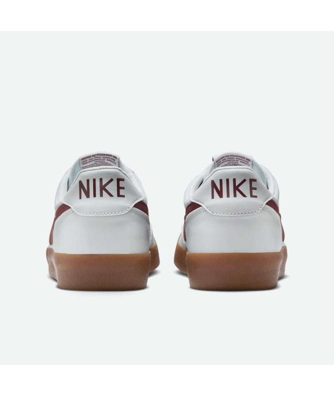 NIKE Белые кожаные кроссовки, фото 3