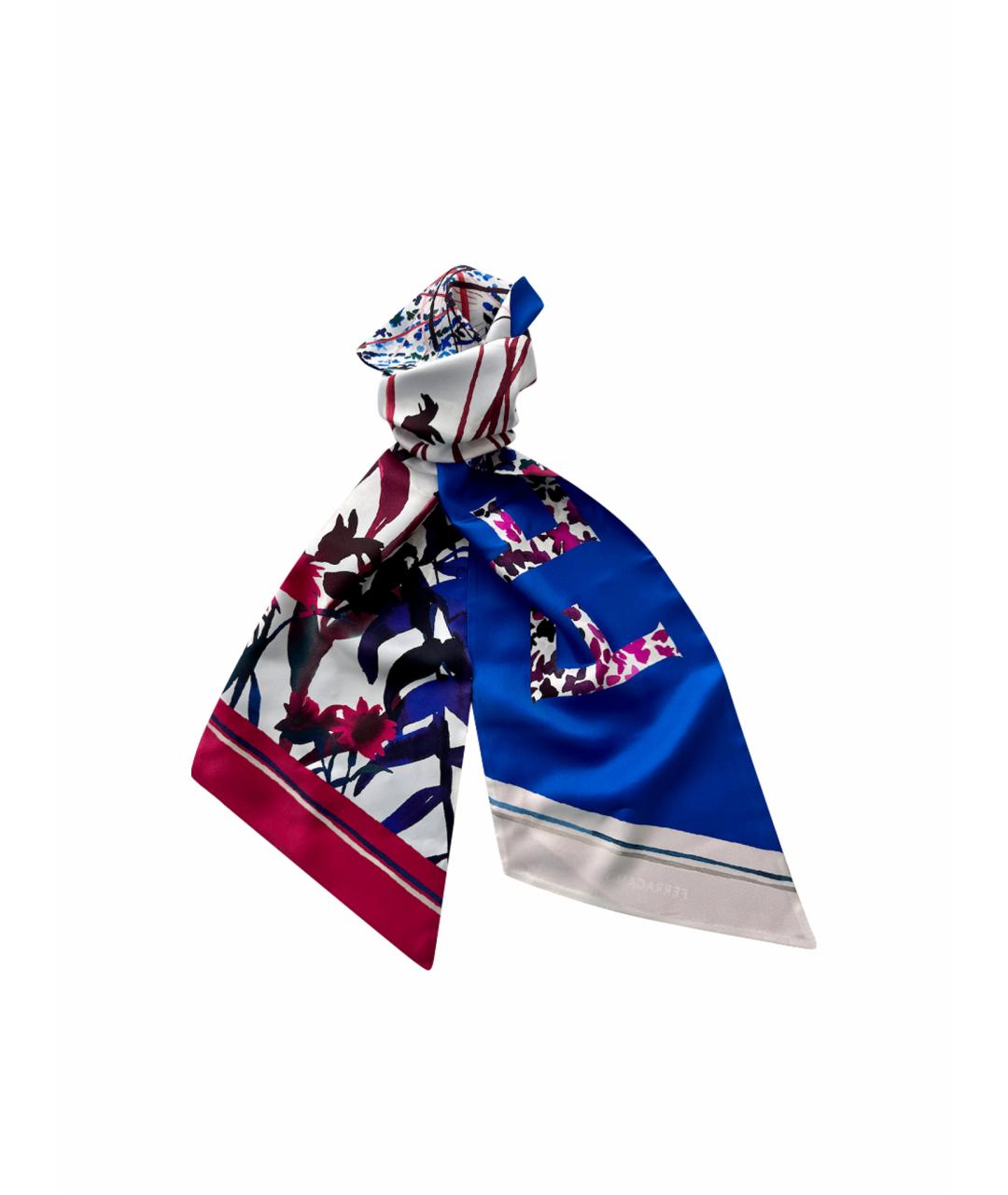 FERRAGAMO Мульти шелковый платок, фото 1