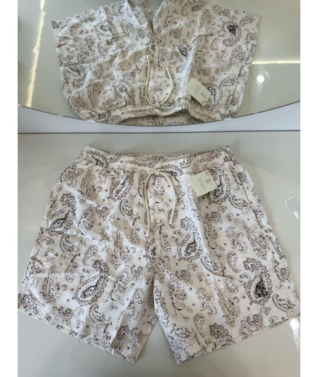 BRUNELLO CUCINELLI Полиэстеровые шорты, фото 9