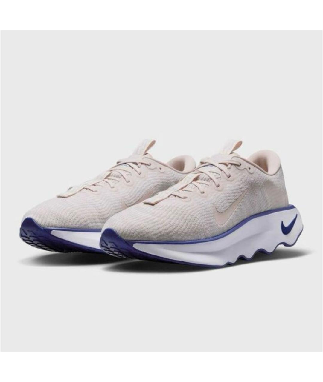 NIKE Бежевые текстильные кроссовки, фото 3