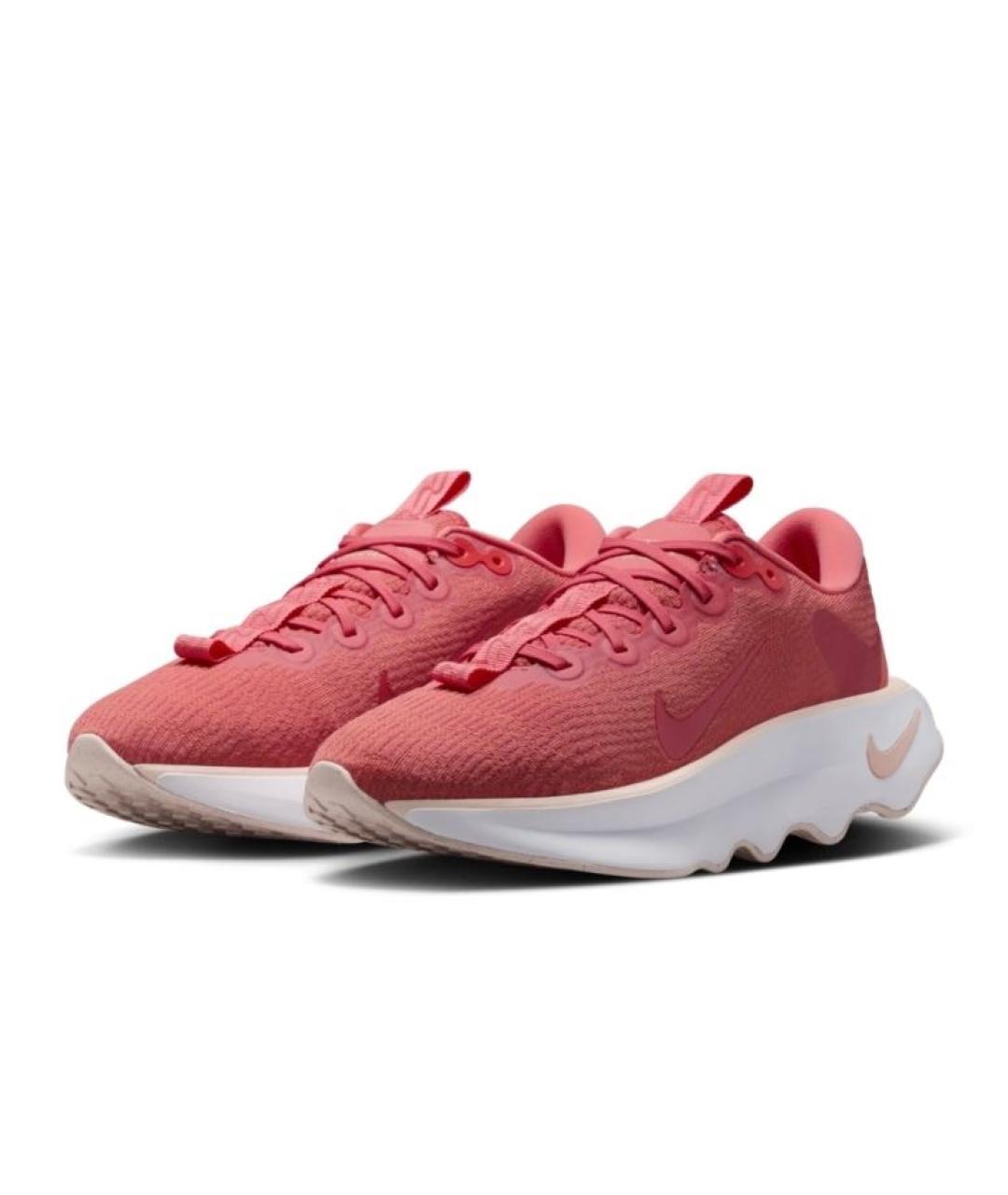 NIKE Красные текстильные кроссовки, фото 3