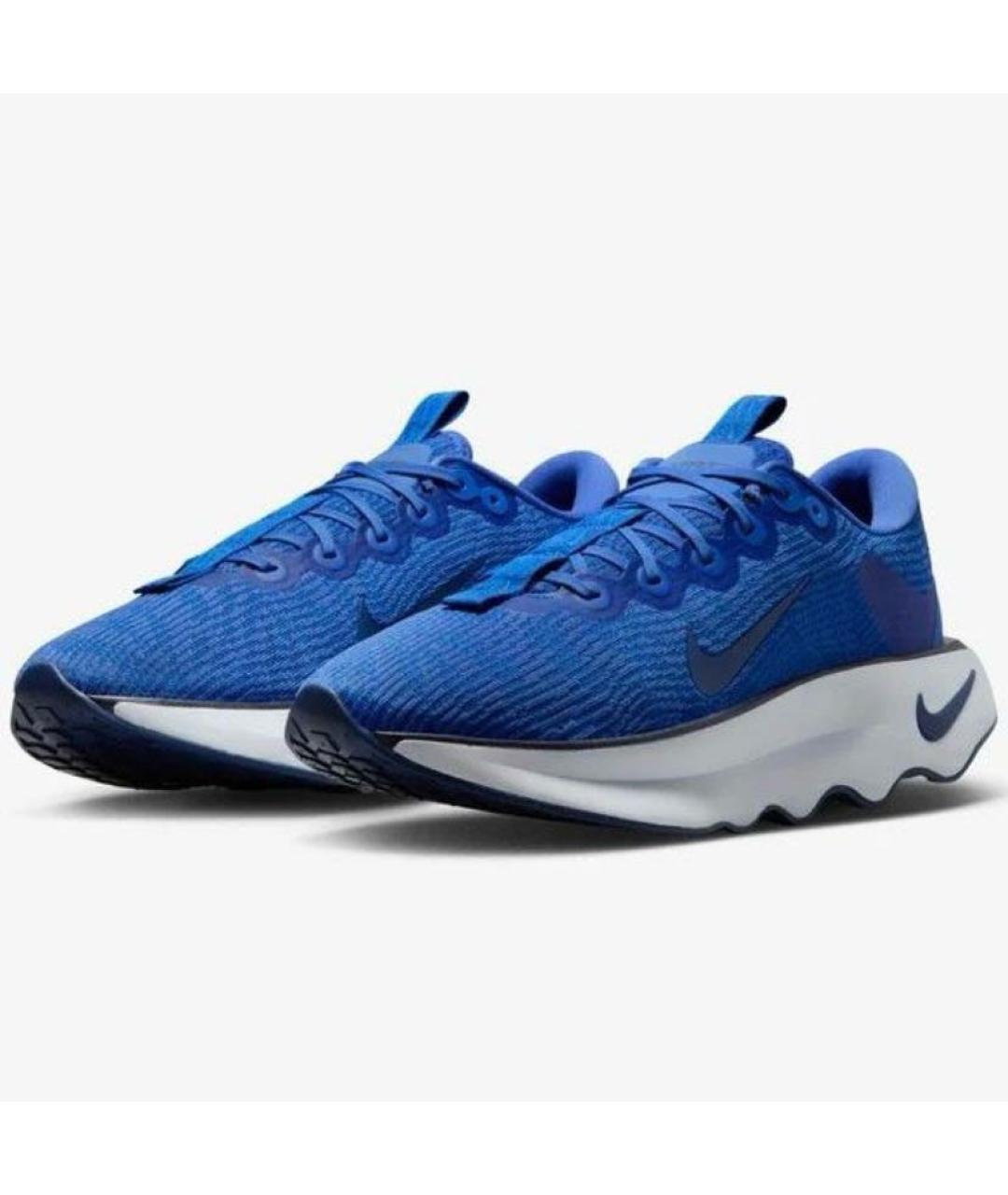 NIKE Синие текстильные кроссовки, фото 3