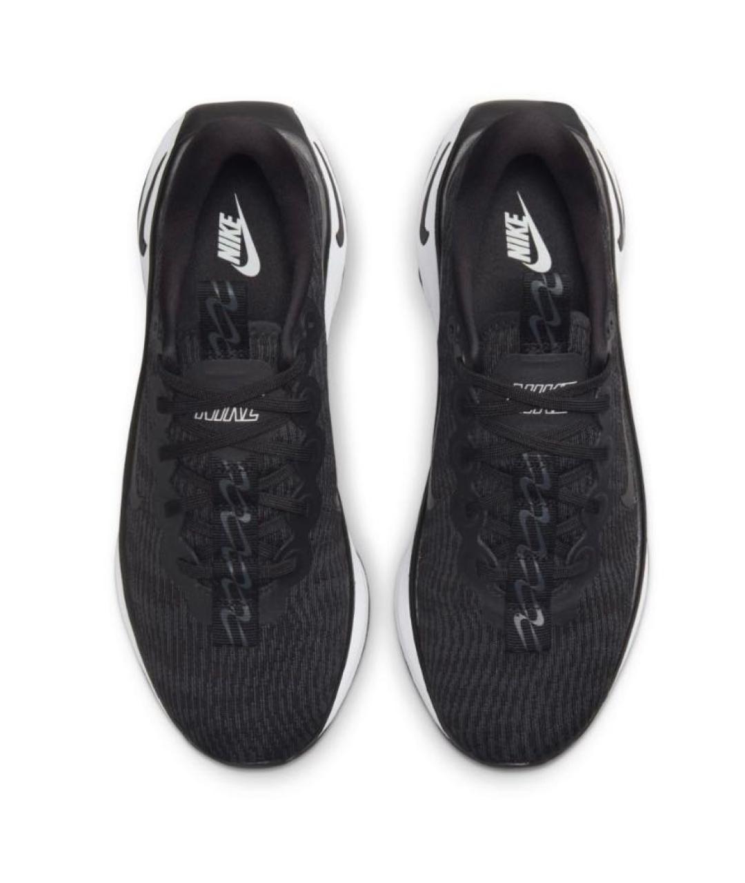 NIKE Черные текстильные кроссовки, фото 2