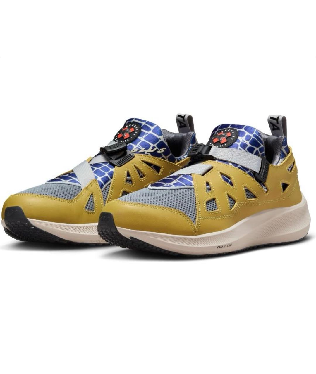 NIKE Горчичные текстильные кроссовки, фото 2