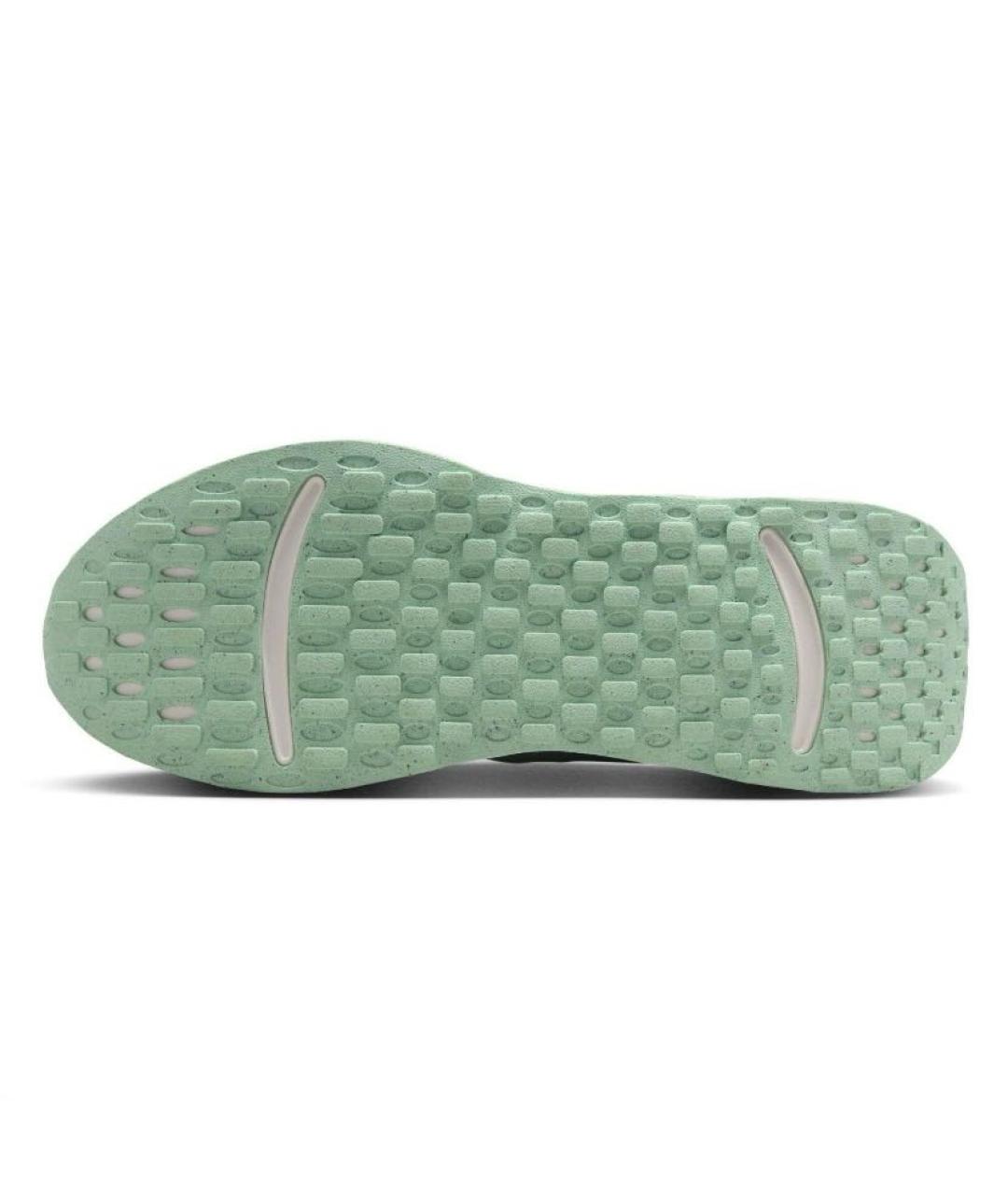 NIKE Бирюзовые текстильные кроссовки, фото 7
