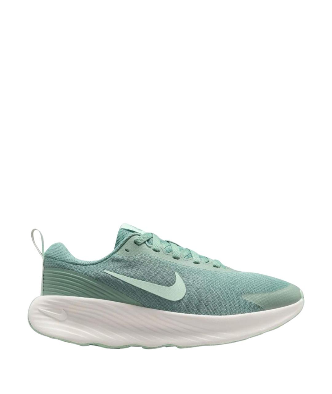 NIKE Бирюзовые текстильные кроссовки, фото 1