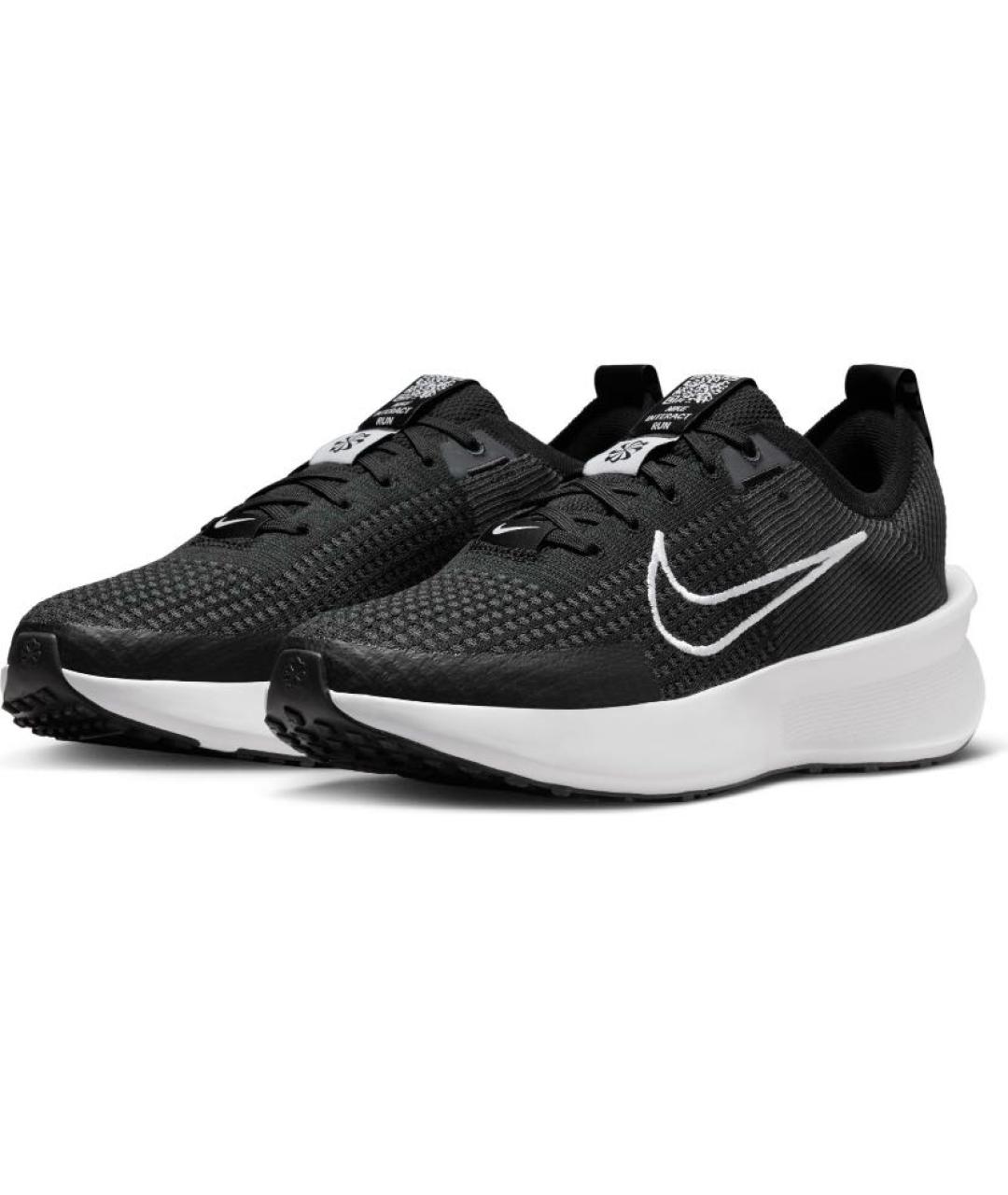 NIKE Черные текстильные кроссовки, фото 2