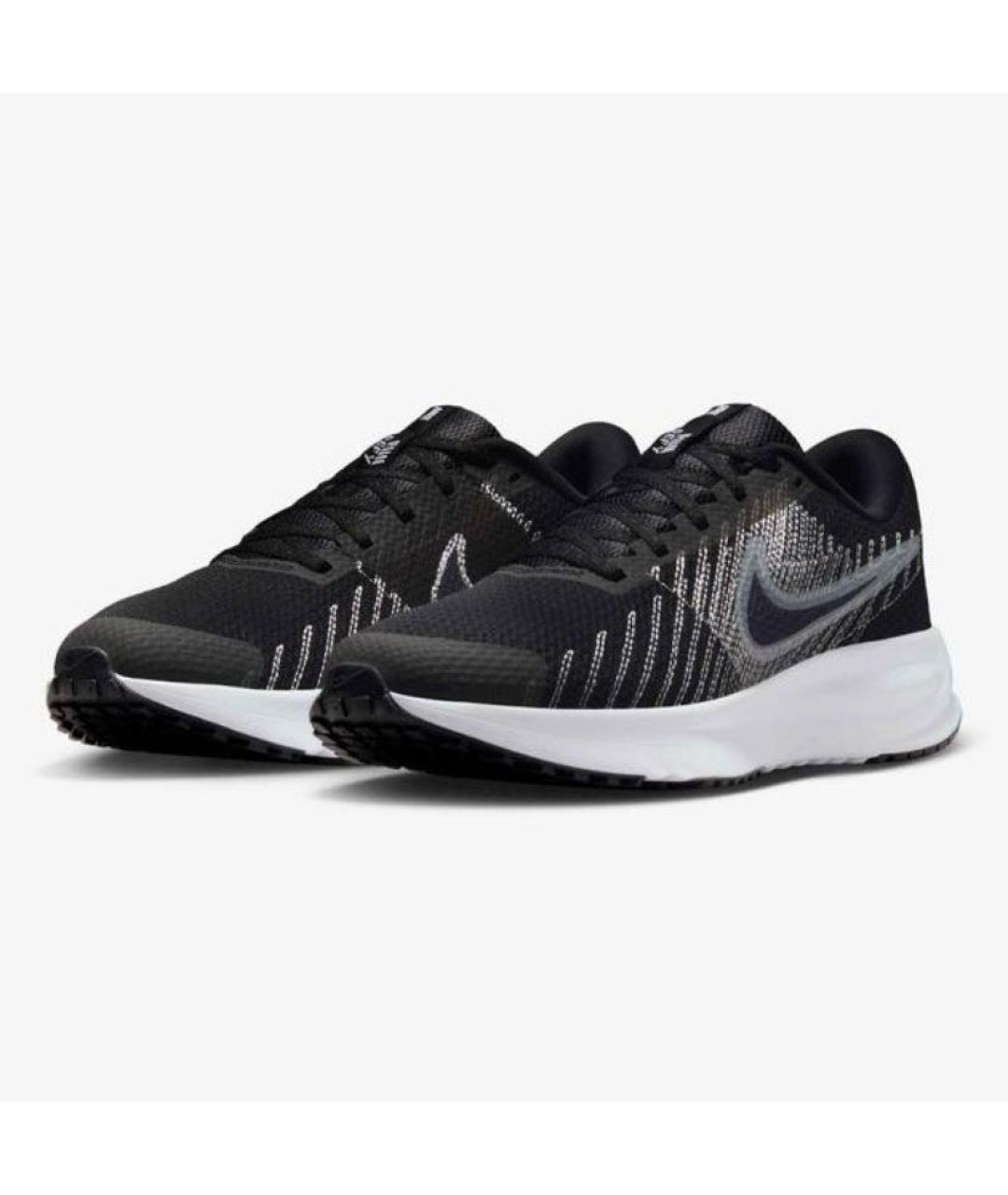 NIKE Черные текстильные кроссовки, фото 2