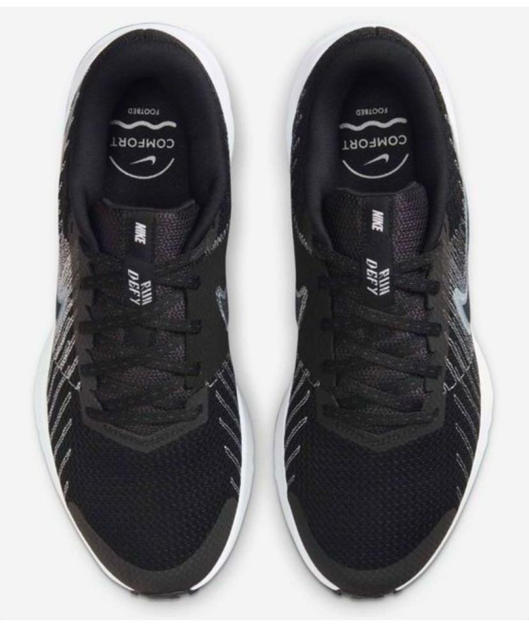 NIKE Черные текстильные кроссовки, фото 3