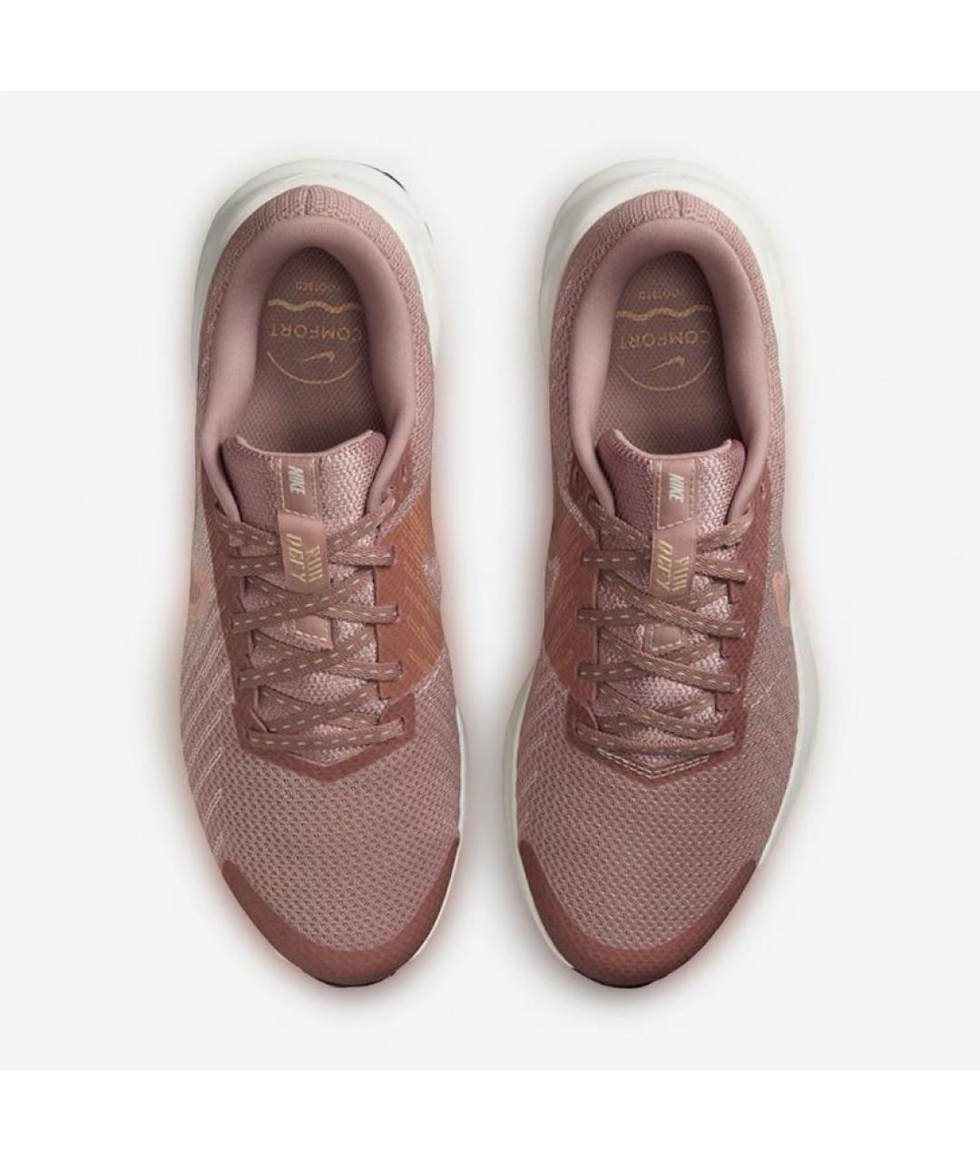 NIKE Коралловые текстильные кроссовки, фото 3