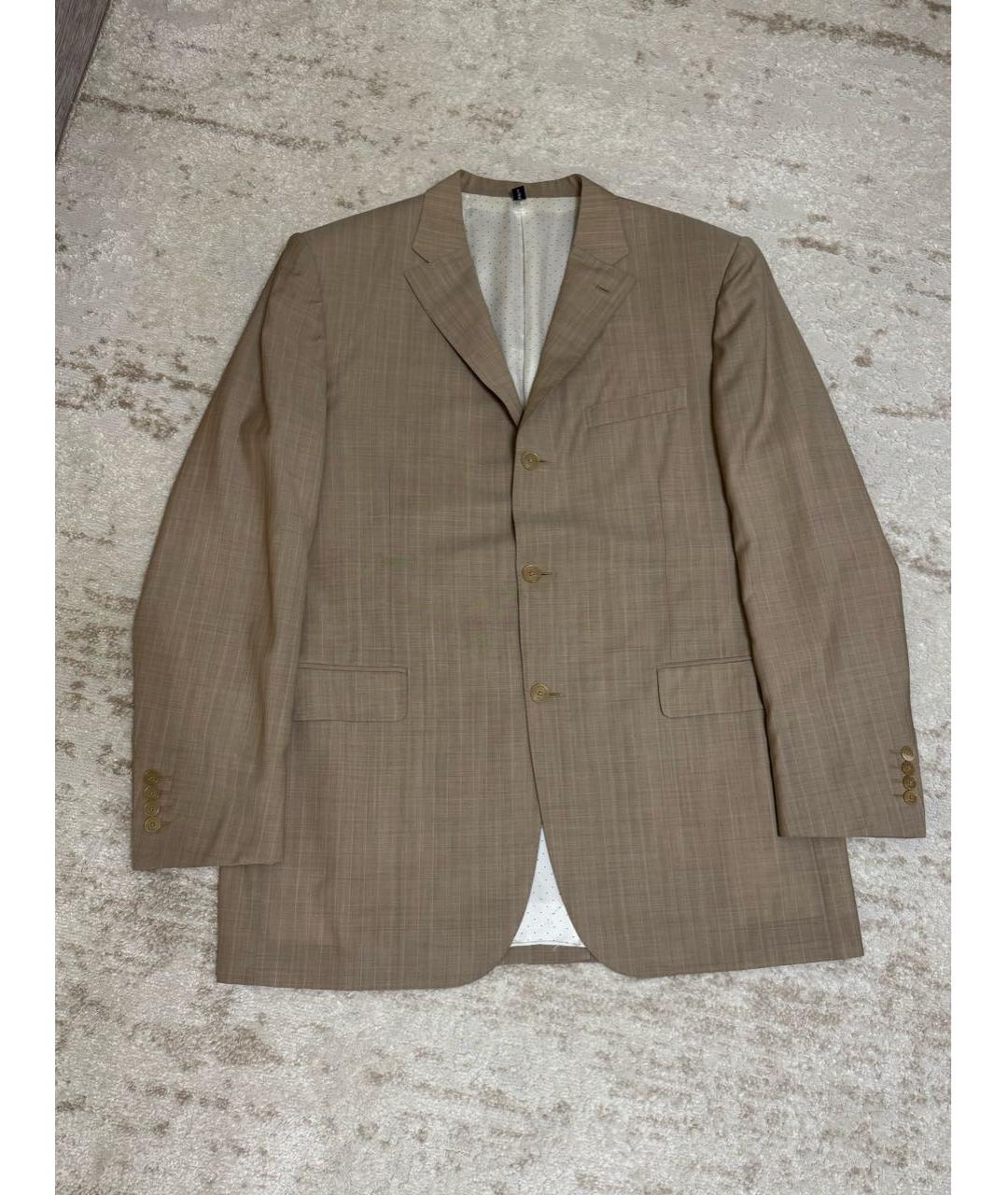 GIVENCHY Бежевый шерстяной пиджак, фото 9