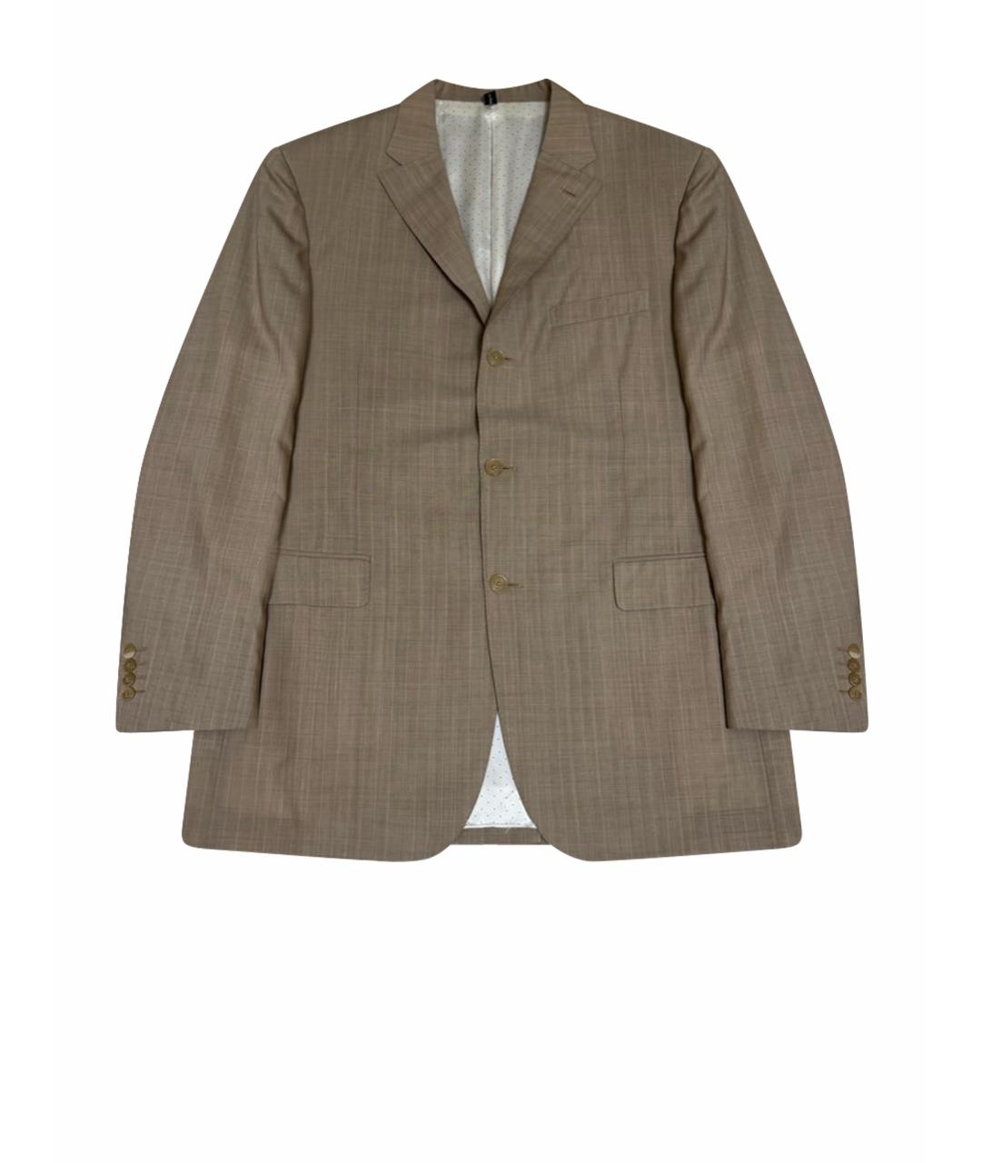 GIVENCHY Бежевый шерстяной пиджак, фото 1