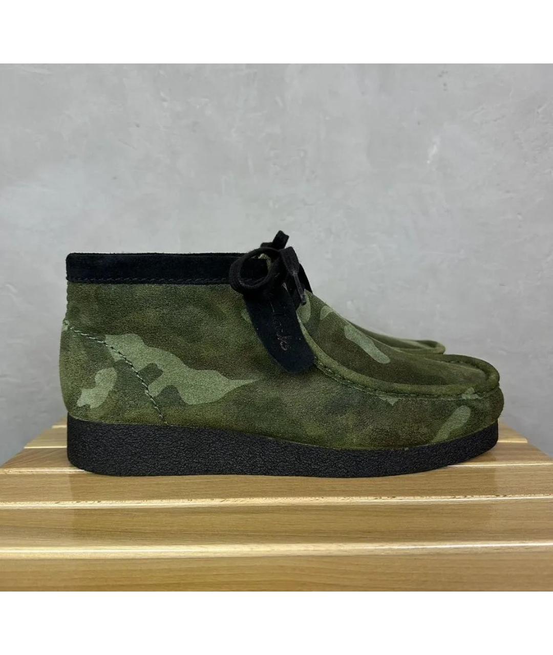 CLARKS Замшевые высокие ботинки, фото 10