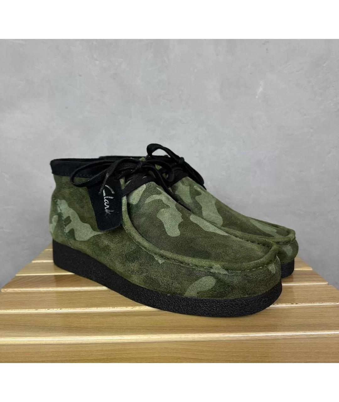 CLARKS Замшевые высокие ботинки, фото 2