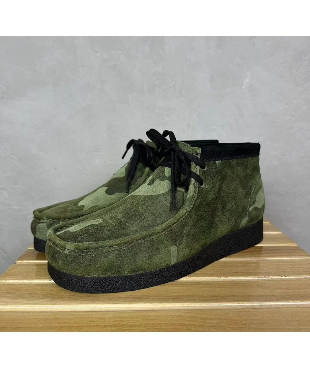 CLARKS Замшевые высокие ботинки, фото 3