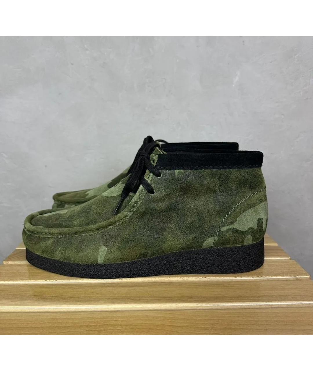 CLARKS Замшевые высокие ботинки, фото 4