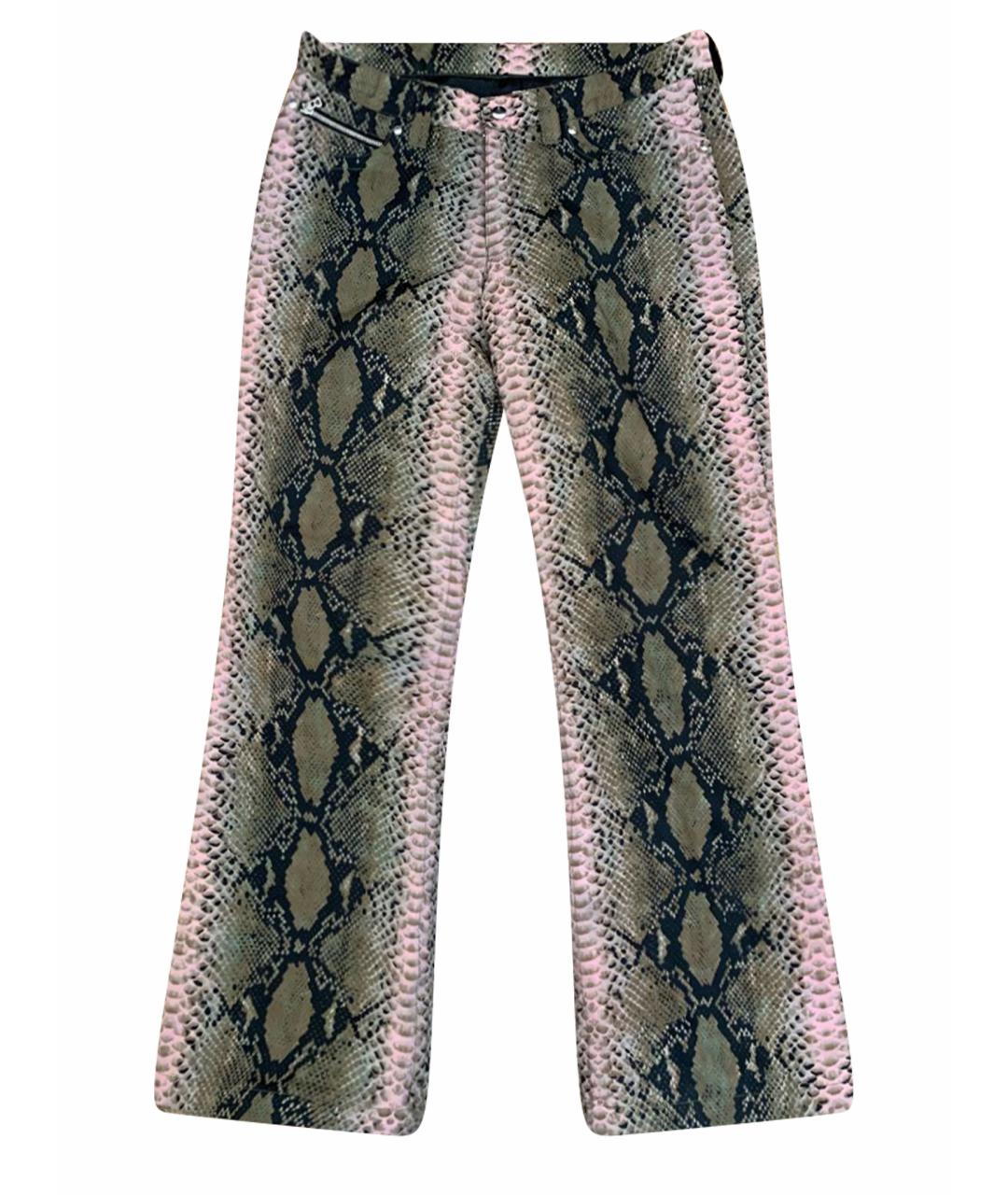 BOGNER Коричневые прямые брюки, фото 1