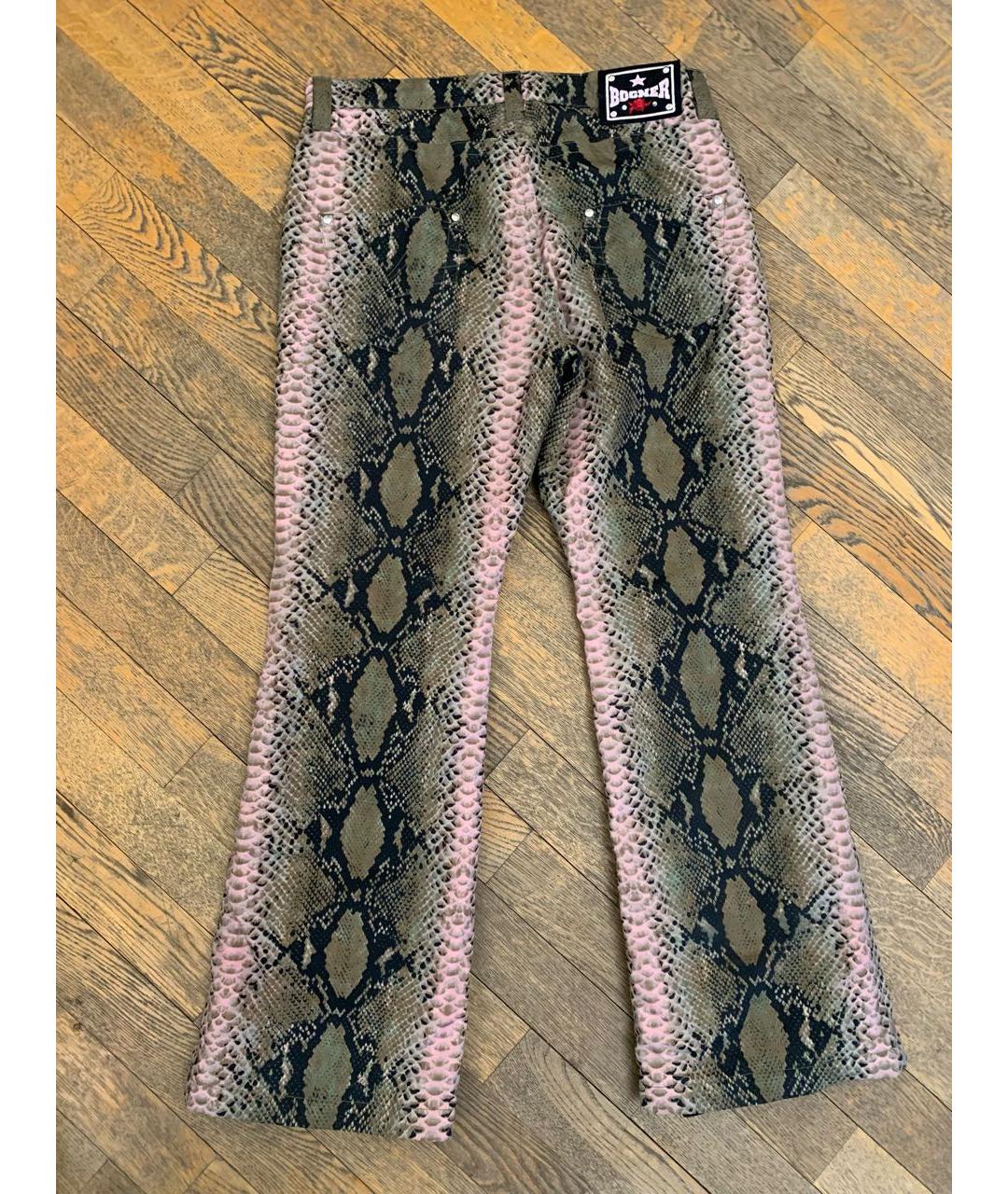 BOGNER Коричневые прямые брюки, фото 2