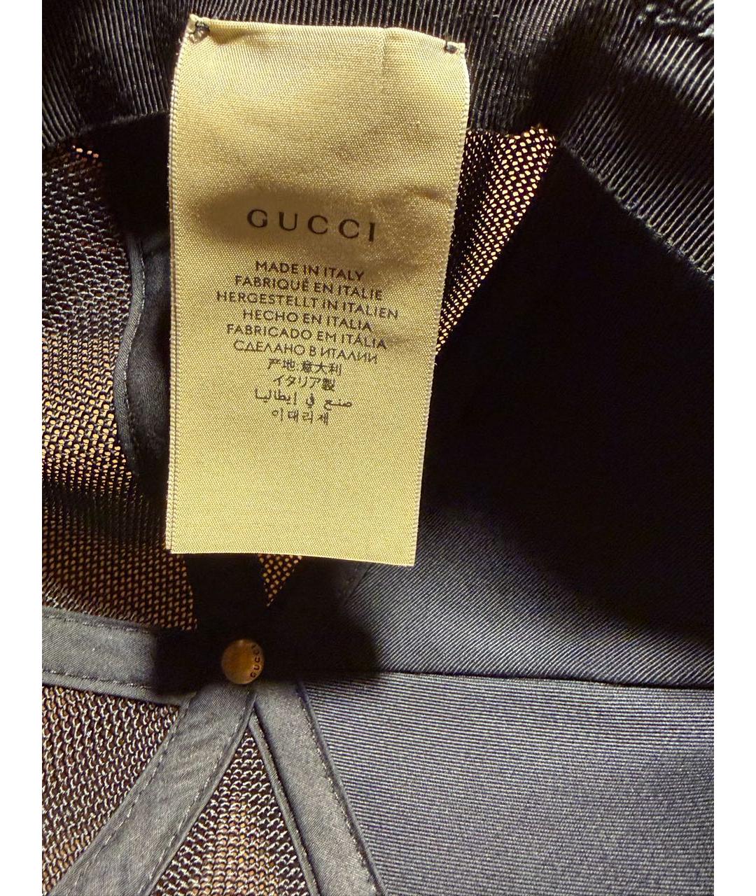 GUCCI Черная кепка/бейсболка, фото 5
