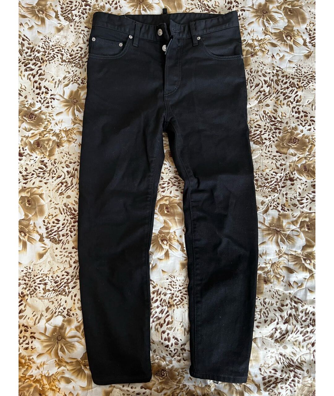 DSQUARED2 Черные хлопковые джинсы скинни, фото 6