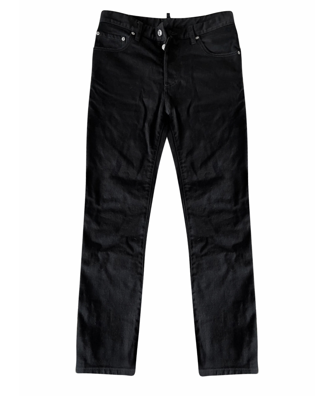 DSQUARED2 Черные хлопковые джинсы скинни, фото 1