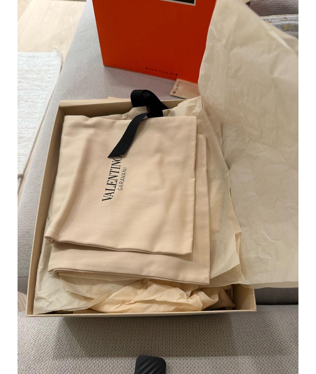 VALENTINO Розовые кожаные туфли, фото 7