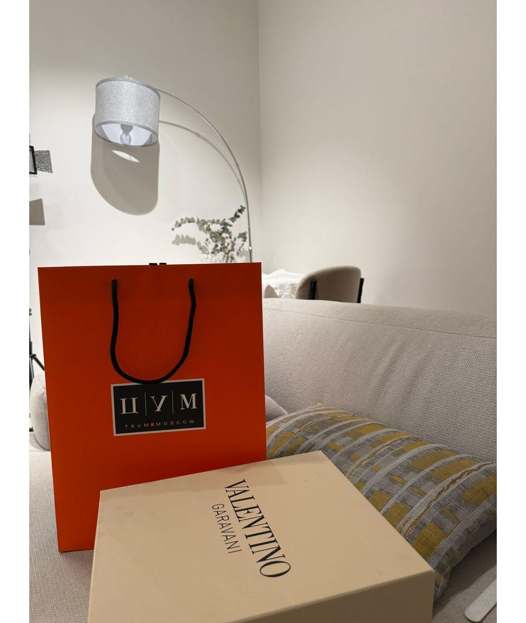 VALENTINO Розовые кожаные туфли, фото 8