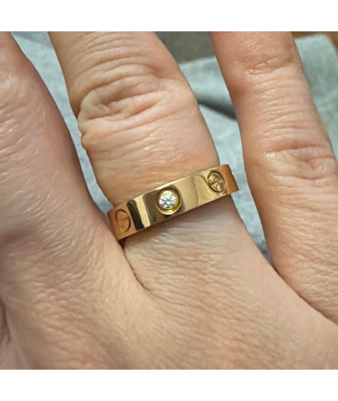 CARTIER Золотое кольцо из розового золота, фото 2