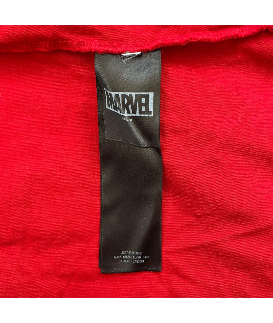 BALENCIAGA Красная хлопковая футболка, фото 6