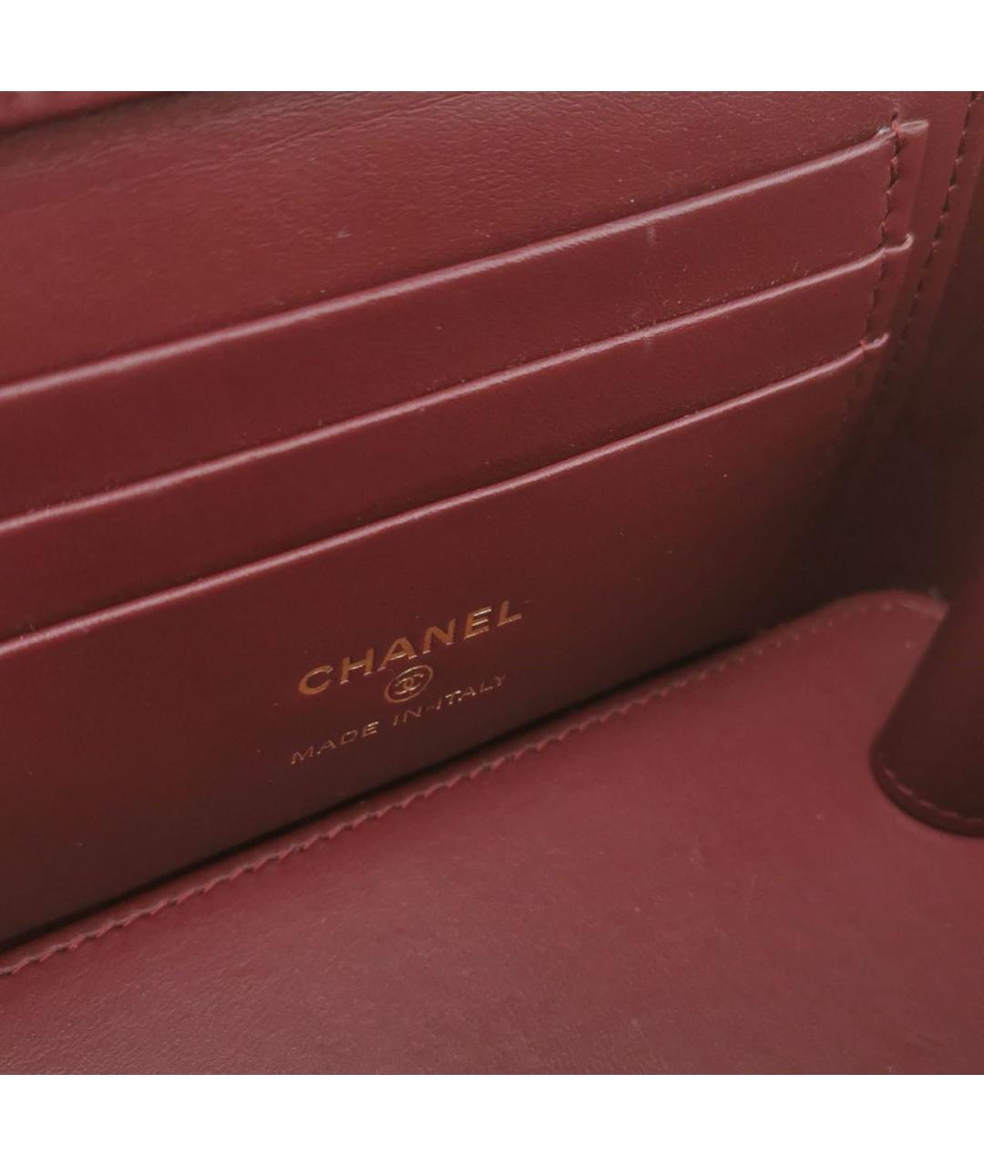 CHANEL Черная кожаная сумка через плечо, фото 5