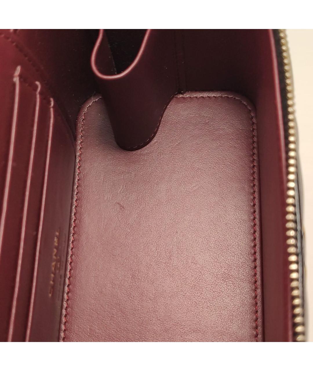 CHANEL Черная кожаная сумка через плечо, фото 6