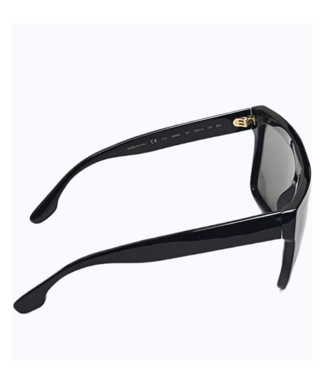 VICTORIA BECKHAM Черные пластиковые солнцезащитные очки, фото 5